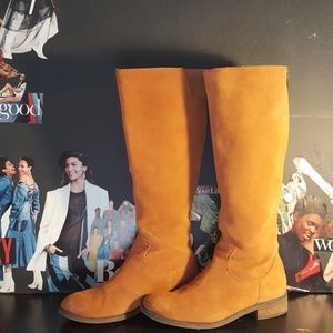 DV Suede Riding Boot